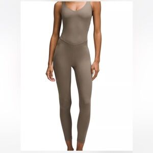 Lululemon Athletica Taupe Bodysuit